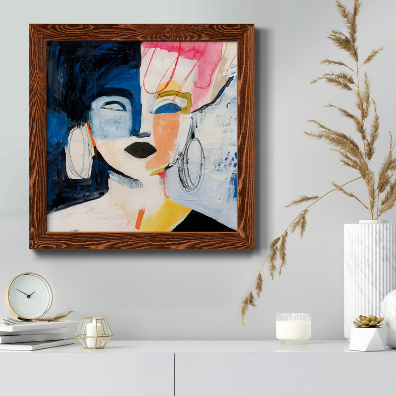 " Sorella I ", Maple, 34.5" H x 34.5" W x 1" D