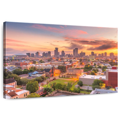 Sireci New Orleans Orange Skyline