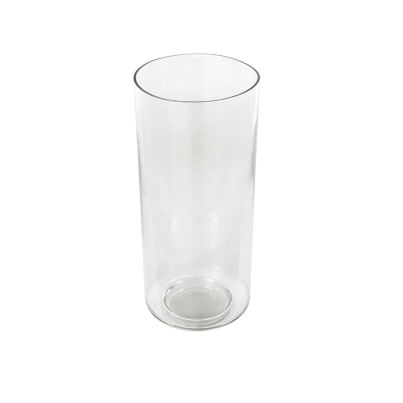 Birch Lane™ Perry Cole And Grey Glass Wide Vase | Wayfair