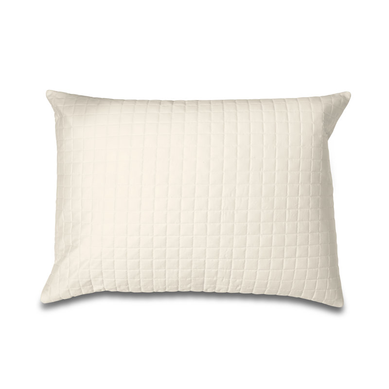 Masaccio Pillow Sham, Ivory, Standard Sham