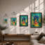 Woman in Paradise Tropical - Framed Print-341838953-341838958
