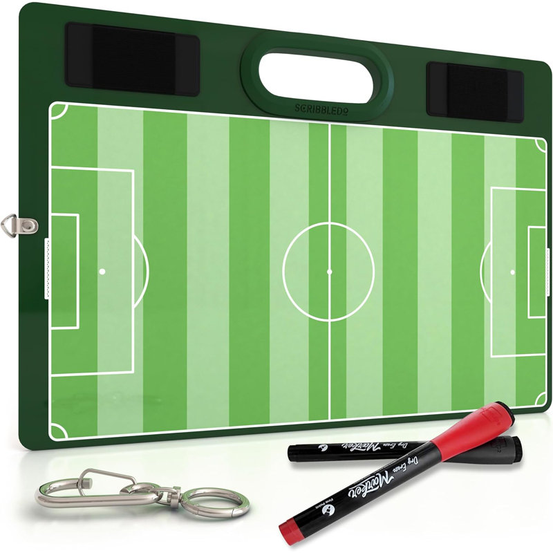 Soccer Dry Erase Coaching Board 15"x10.5
