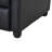 Black Faux Leather Recliner Chair