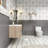 Comptche 59'' Double Bathroom Vanity with Acrylic Top-2100243364
