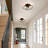 3-light Industrial Flush Mount