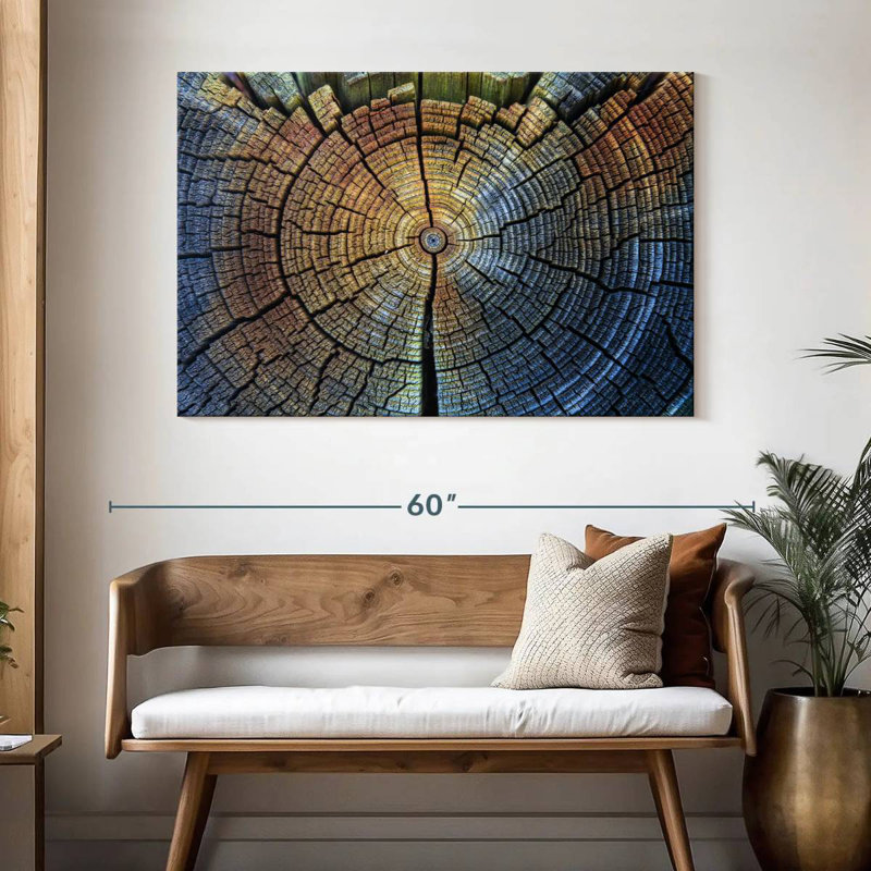 Harnek Tree Trunk Pattern, 32" H x 48" W