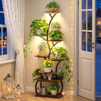 61.02'' Plant Stand with Grow Lights