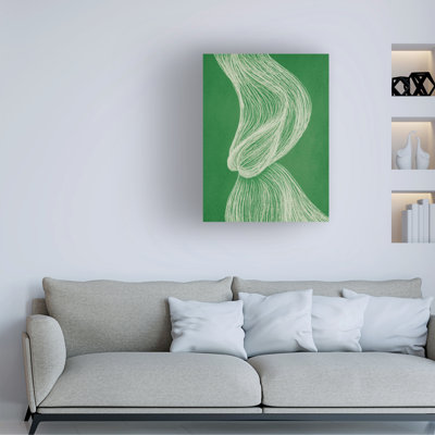 Art sur toile, bolologia incado, émeraude II