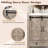 24" Farmhouse Bathroom Vanity With Sink, Sliding Barn Door Small Single Vanity Set-709127477