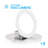Infibrite 6 Inch Thin Recessed LED Ceiling Light Kit with Five Selectable Color Temperatures, 12 Watt, 1050 Lumens, Dimmable, Wet Rated-123845653-123845656-123845658