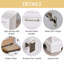 Base de meuble-lavabo double 72 po Adimar seulement