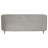 Dolby Grey And Chrome Sofa With Tufted