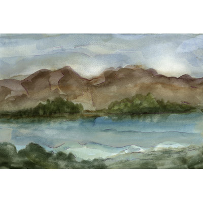 Plein Air Landscape IV by Ethan Harper - Wrapped Canvas Painting
