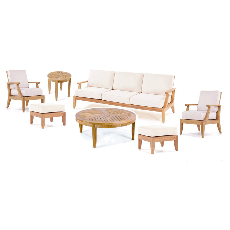 Lagos Outdoor 5 - Seat Patio Sofa