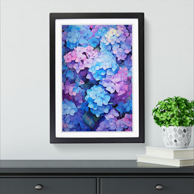 Hydrangea Informel - Framed Print