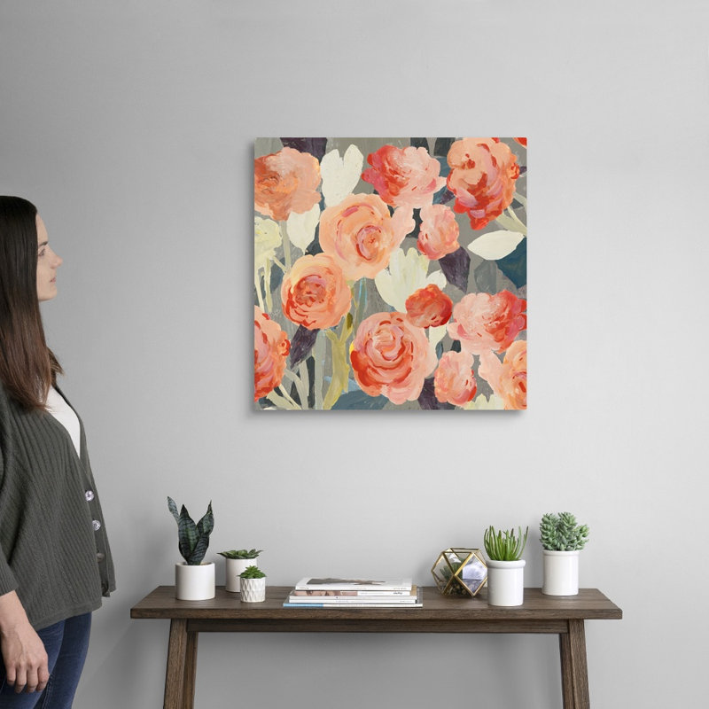 Pêche - reproduction d'art sur toile, Toile tendue, H 24 po x l 24 po x P 1,25 po