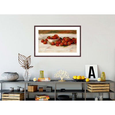 «Strawberries» par Pierre-Auguste Renoir, impression giclée encadrée