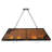 Thanos 8 - Light Black Pool Table Lights Pendant