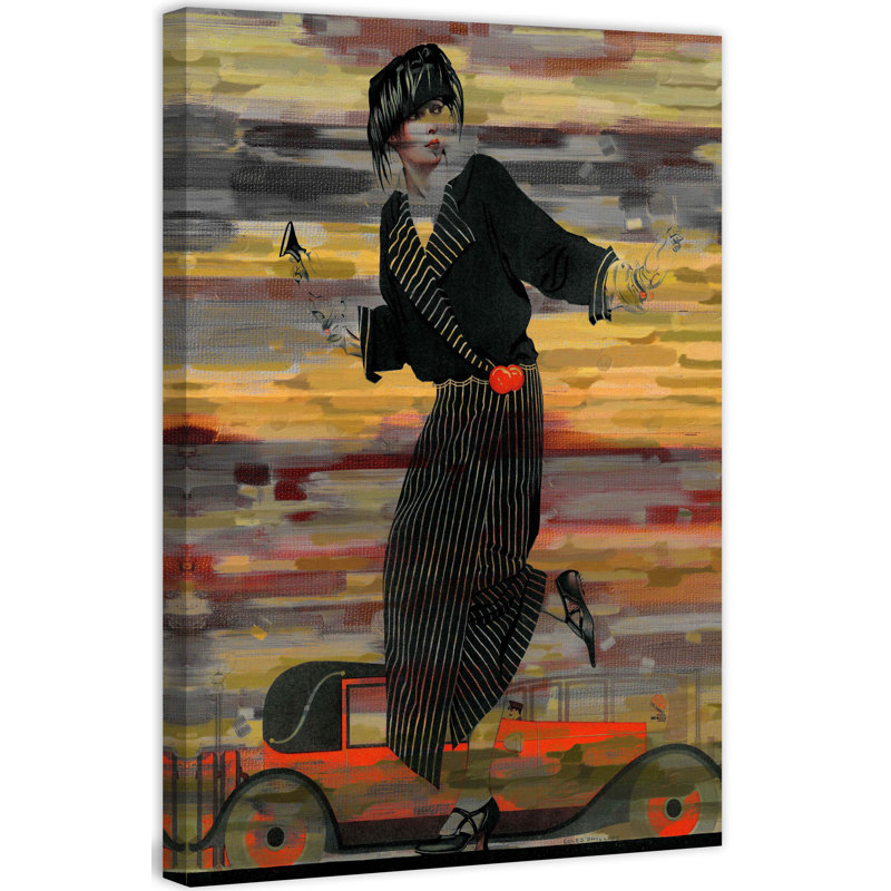 Parvez Taj - Wrapped Canvas Print, 45cm H x 30cm W