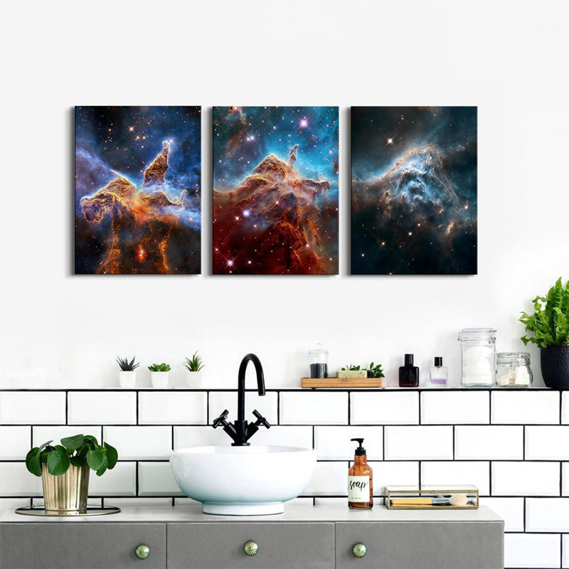 3 Piece Wrapped Canvas Print