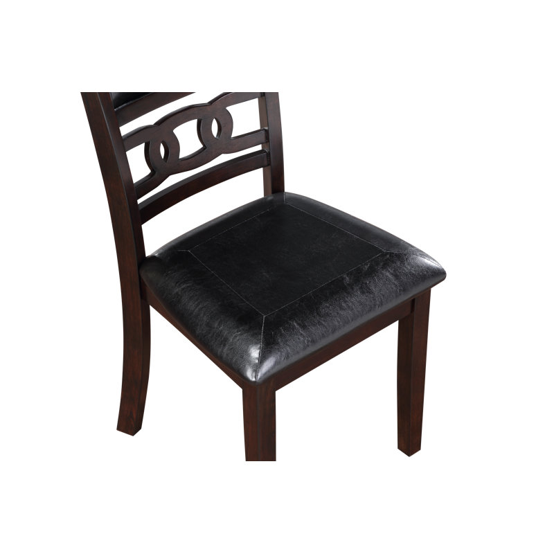 Chaise d'appoint Ziemer Uplostered, Ébène