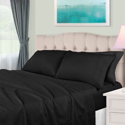 Egyptian Cotton Deep Pocket Solid 650 Thread Count Sheet Set