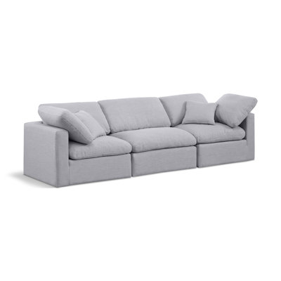 Itala 105" Upholstered Modular Sofa