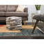 Tapis brun clair à motif abstrait Abrigail-23394123