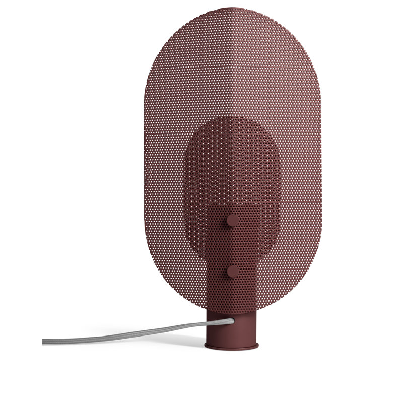 Filter Table Lamp, Oxblood