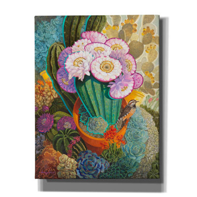 «The Prickly Garden» par David Galchutt, art mural sur toile