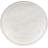 Mango Wood Round Coffee Table With Intricate Diamond Cutout Base, Distressed Farmhouse Style