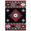 Tapis rouge à motif géométrique Sheridan-1946905298