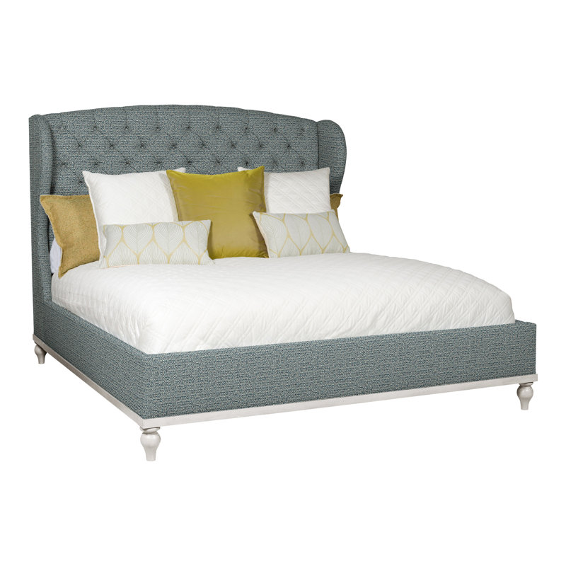 Emma King Bed, Tuck Cobalt, Casa Blanca, No