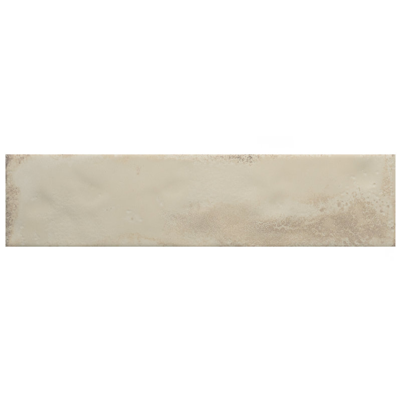 Luca 3" x 12" Ceramic Tile, White