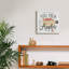  «Fall At The Farm 4» par James Wiens, art mural sur toile, 12 po x 12 po