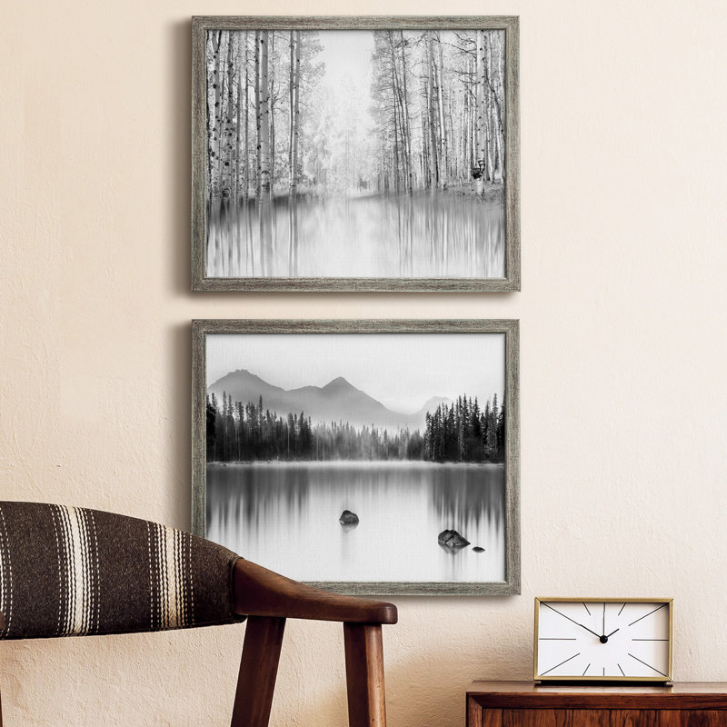 Aspen Reflection - ensemble de 2 reproductions de cadres photo