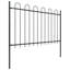 Katherin Black Metal Fence Panels-2115563478