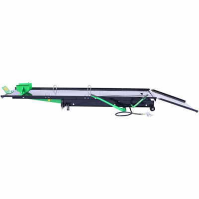 Air Hydraulic Motorcycle Lift, 1000 Lb. Capacity Mobile ATV/Motorcycle Lift Table, Heavy Duty Manual/Pneumatic Jack with Removable Ramp