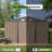 10 ft. W x 10 ft. D Metal Storage Shed-93756411