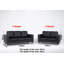 Absarokee 3+2 Sofa Set Faux Leather
