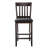 Upholstered Counter Stool with Solid Wood Frame-822917360