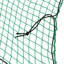 Filet de remorque Vidaxl avec corde élastique vert PP-113059927