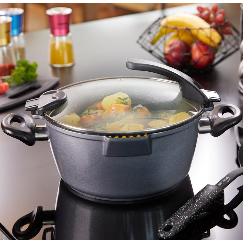 4 - Piece Non-Stick Aluminum Cookware Set