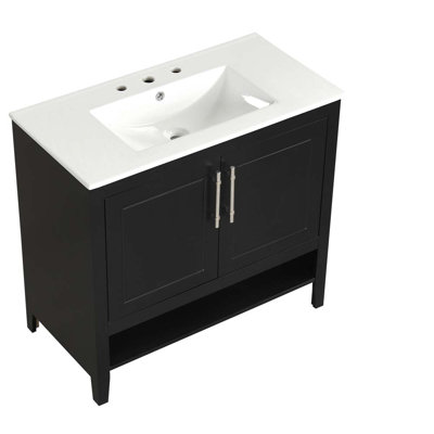 Meuble-lavabo simple 18,3 po avec comptoir