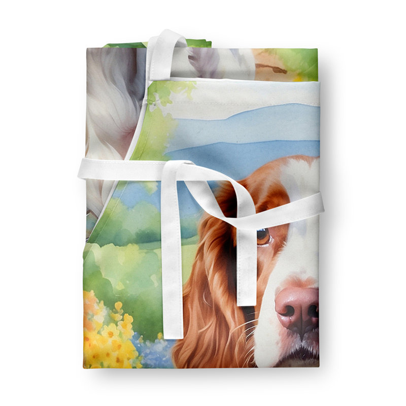 Tablier Welsh Springer Spaniel Spring Path