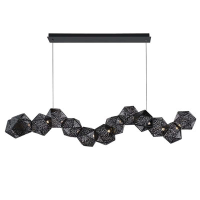 Luminaire suspendu DEL 13 lumières Riddle