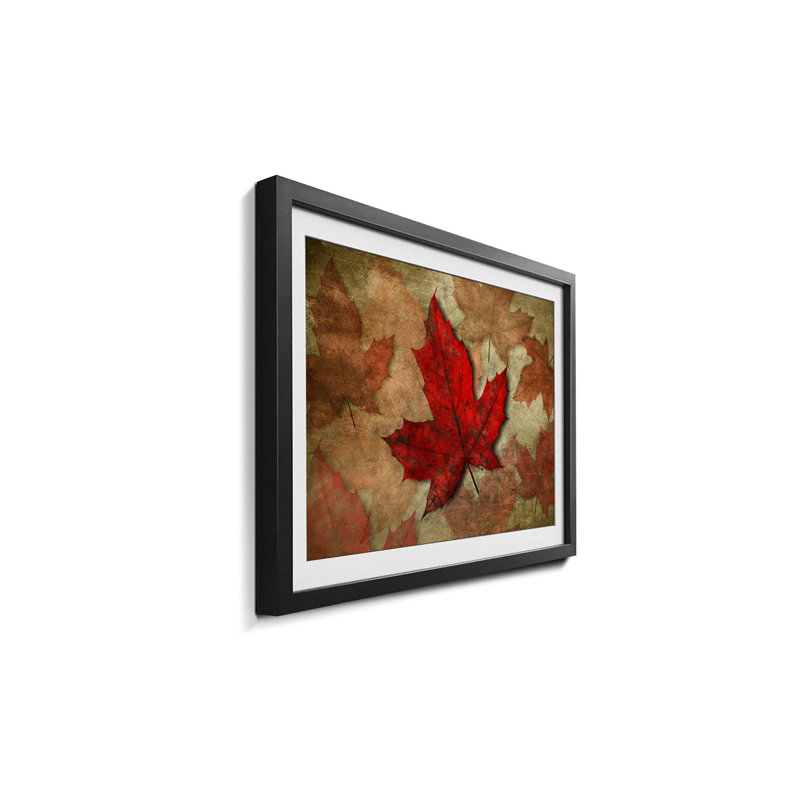 Streetart The Fall - Single Picture Frame Print, 44cm H x 64cm W x 2.2cm D
