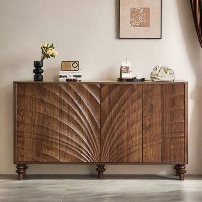Four-Door Entrance Cabinet Sideboard