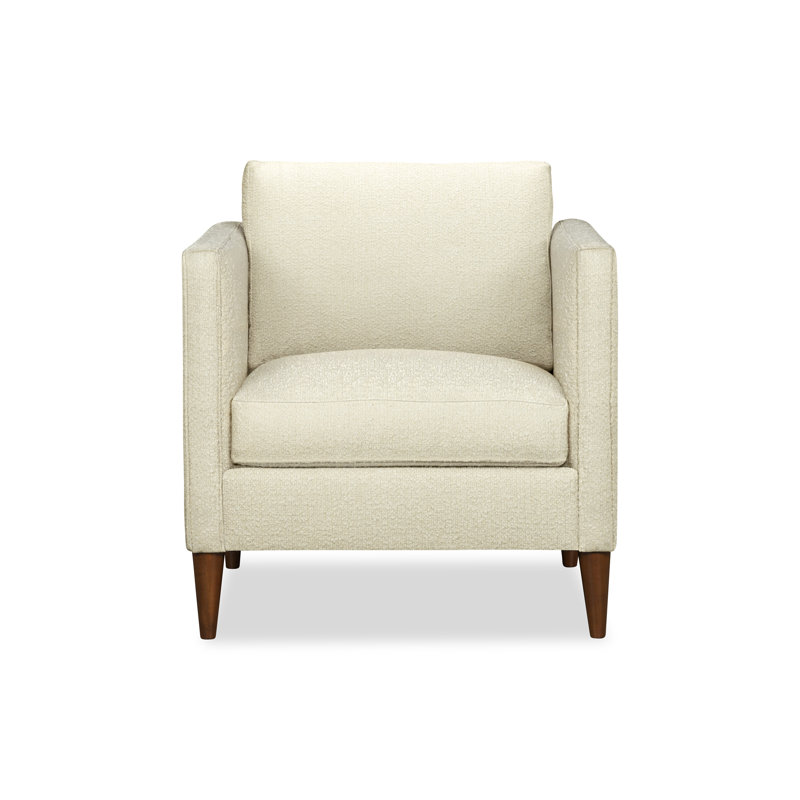 Fauteuil Clifford, Tissu performance bouclé Davis Pearl