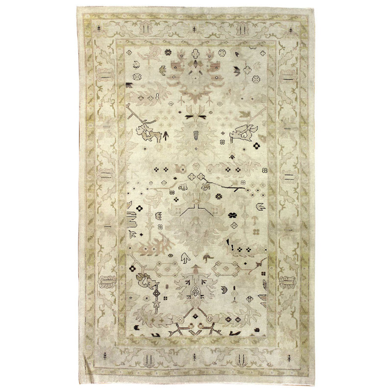 One-of-a-Kind 5'6" X 8'10" Hand Knotted Area Rug